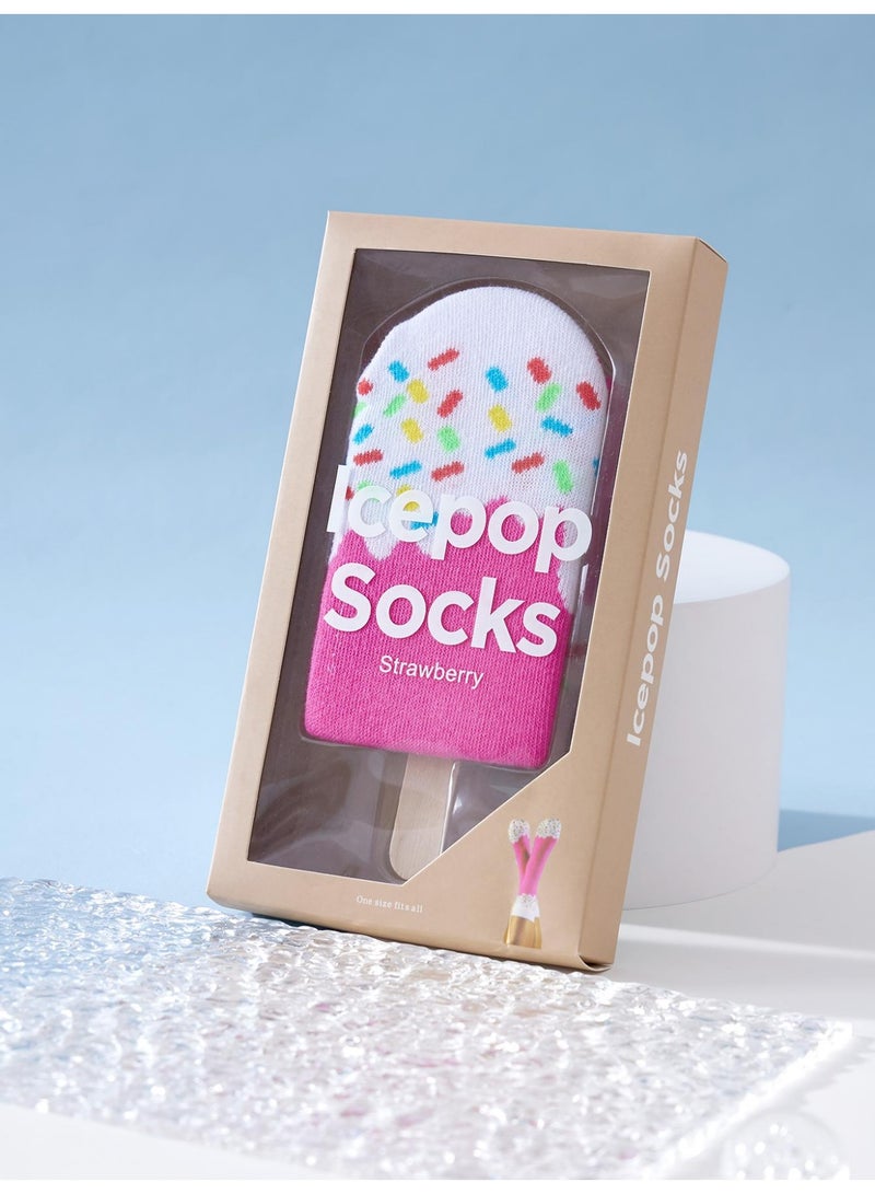 Ember and You Ice cream sprinkle socks (one pair per box) - Image 1